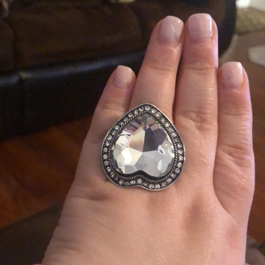 Heart Shaped Statement Ring